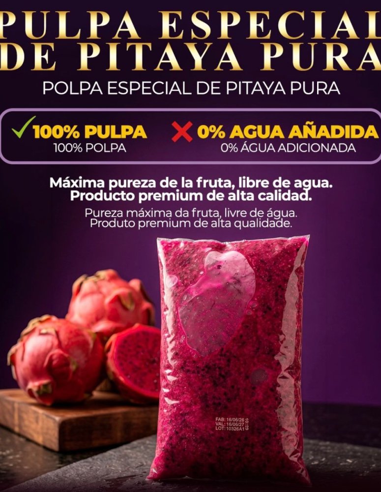 Pulpa Pura de Pitaya
